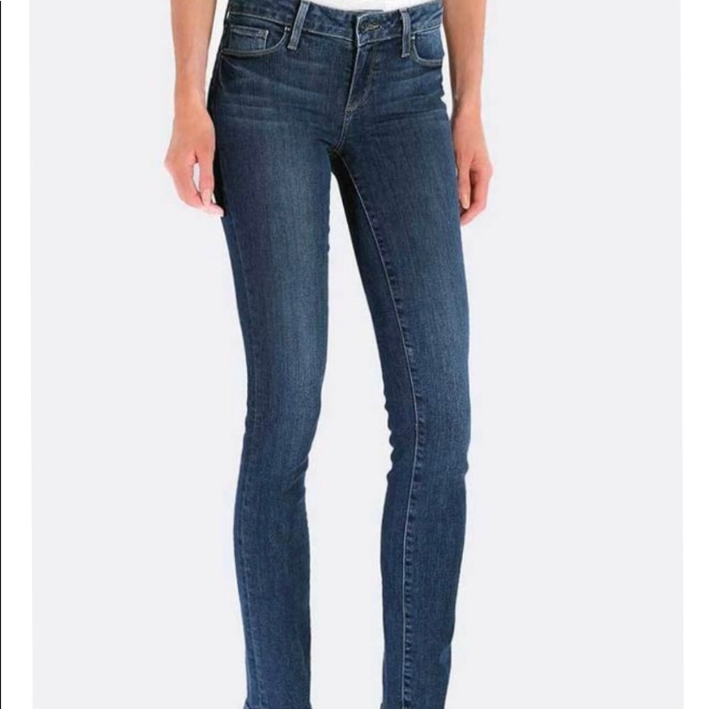 Paige Skyline Ankle Peg Denim Jeans